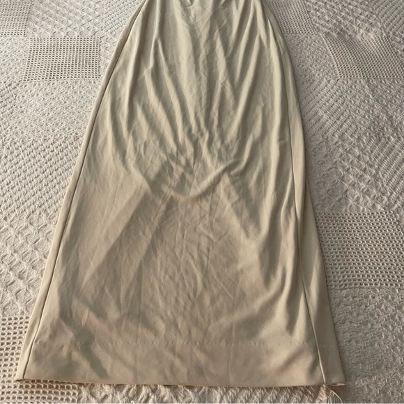 Zara Conch Shell Cut Out Dress - Sand - Picture 9 of 10